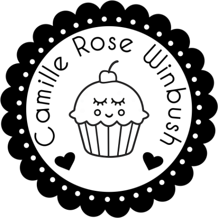 Camille Rose Round Stamp
