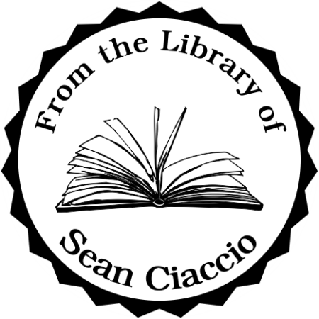 Library of Sean Ciaccio Stamp