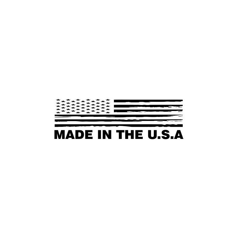 MADE IN THE USA W/ LARGE FLAG Stamp