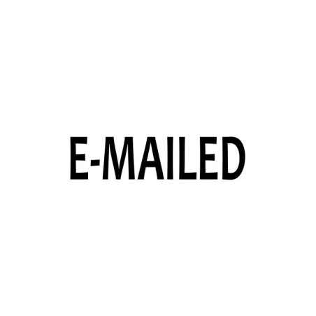 E-MAILED Stamp
