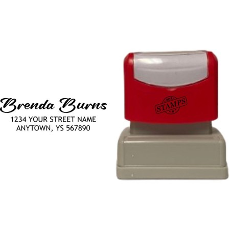 Custom Return Address Stamp - Brenda Burns