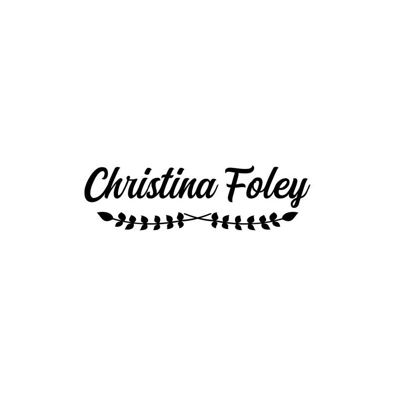 Christina Foley custom Stamp