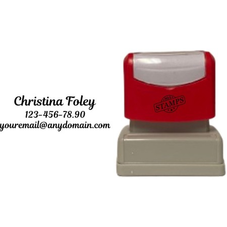 Christina Foley custom Stamp