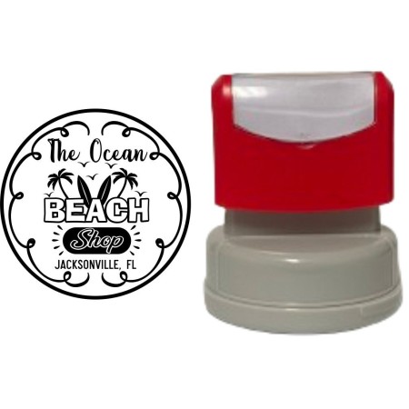 The Ocean Beach logo Stamp - 904 Stamps