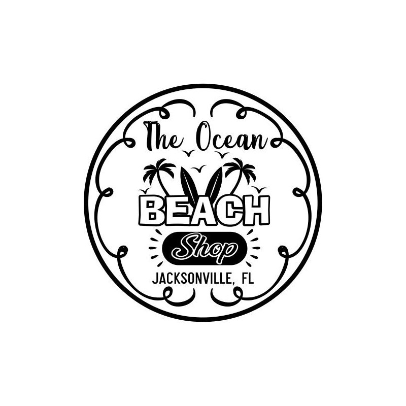 The Ocean Beach logo Stamp - 904 Stamps