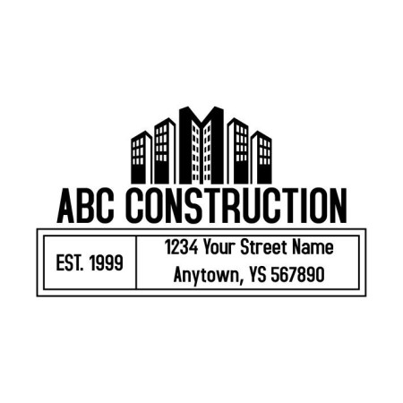 ABC Custom Business Stamp - 904 Stamps